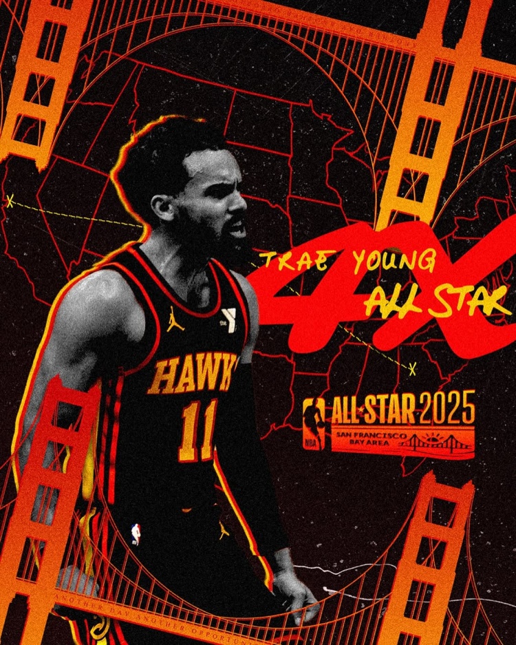  遞補入選全明星陣容！特雷-楊：生活中有些事比自己重要 4次啦