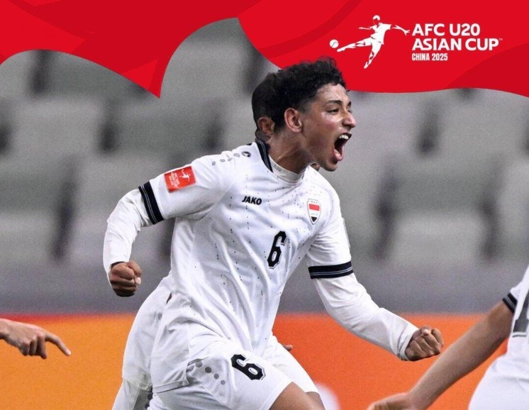  U20亞洲杯-雙方各領一紅牌，伊拉克1-0力克沙特升至B組榜首