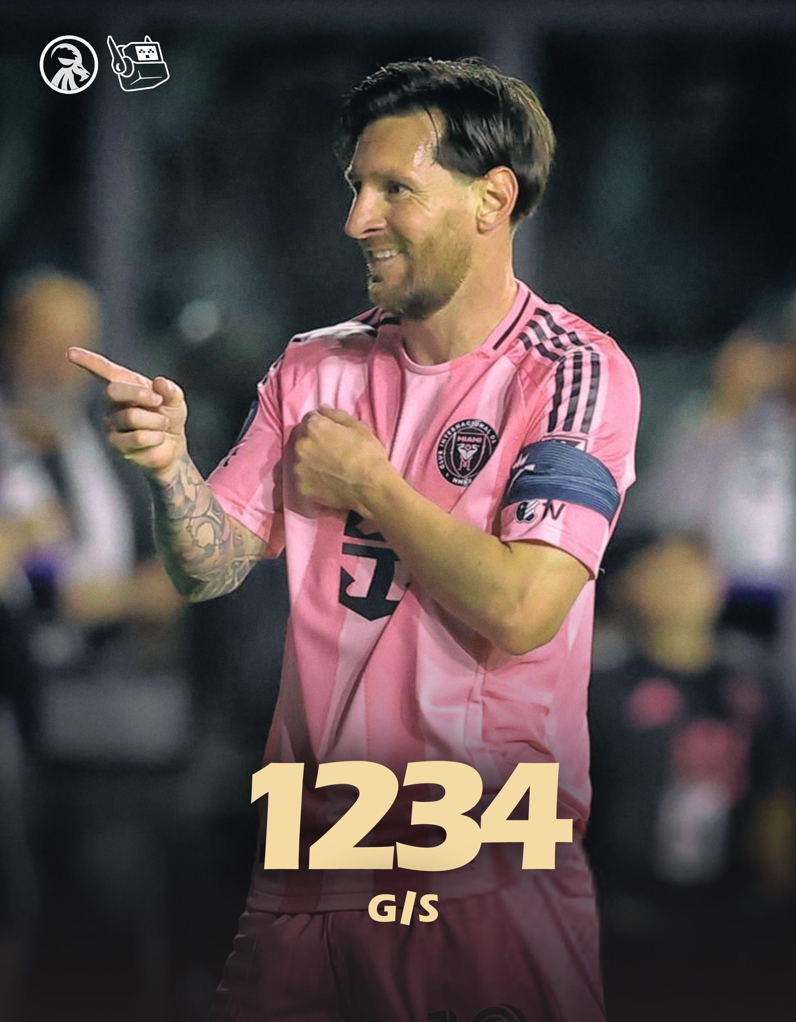  回歸即進球！37歲梅西生涯目前853球381助，參與進球數(shù)1234球！