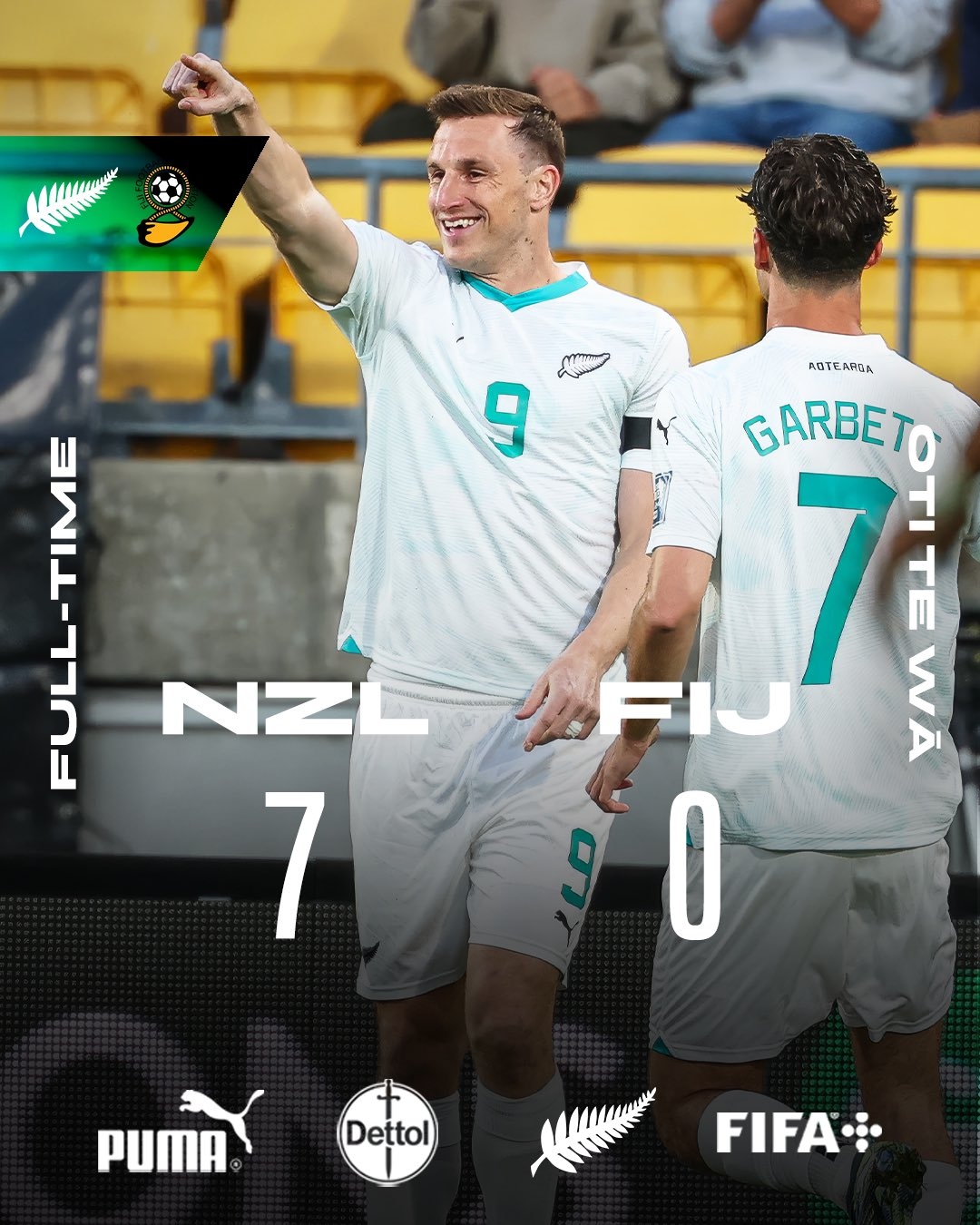  距世界杯一步之遙！新西蘭7-0進大洋洲決賽，其FIFA排名高國足1位